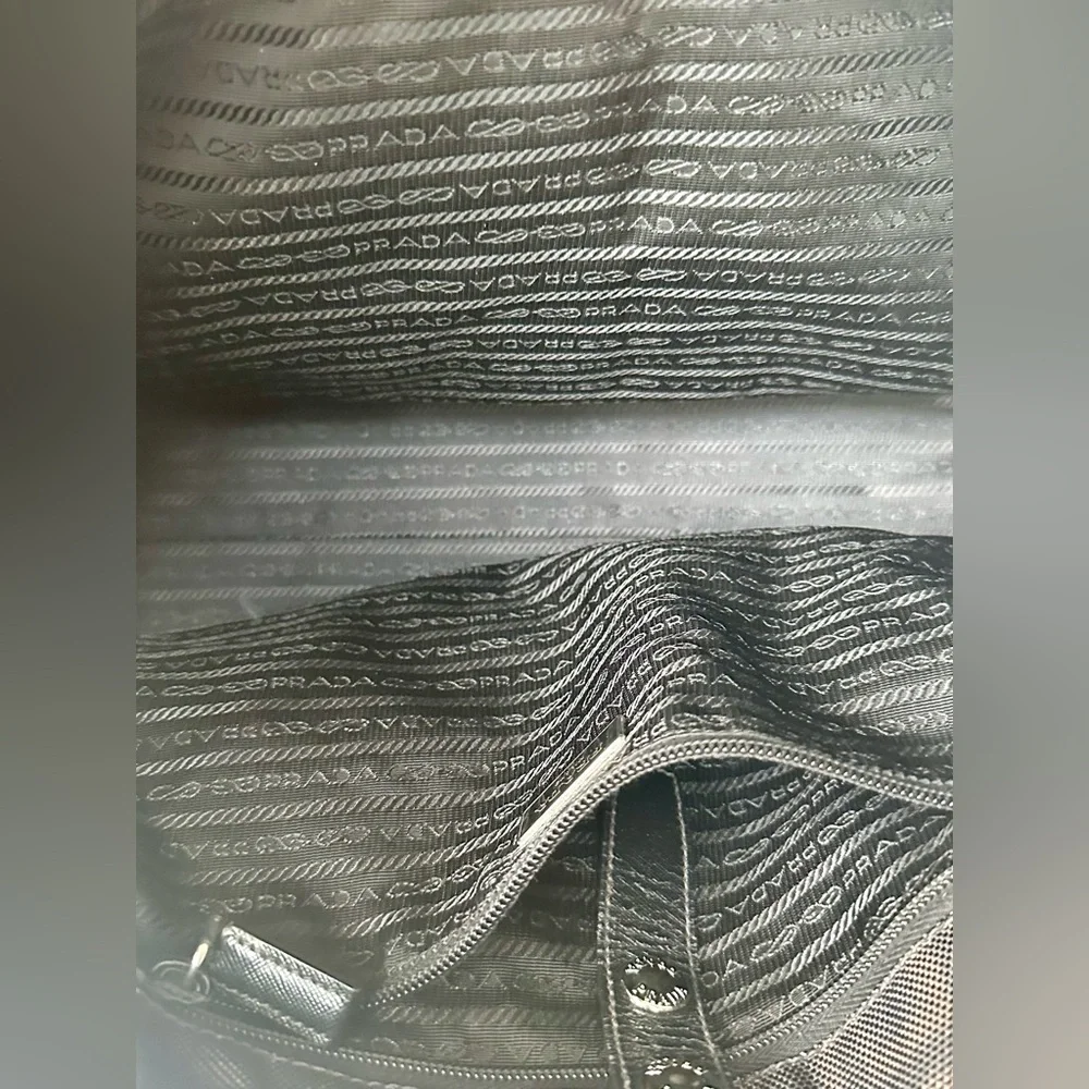 Prada Men’s Canvas Messenger Bag